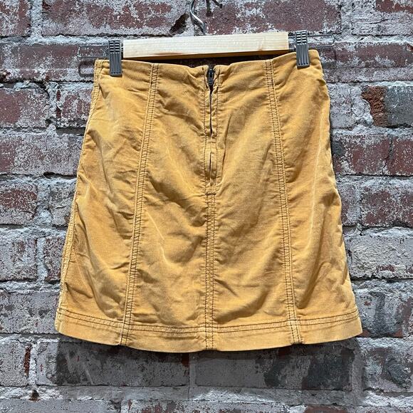 Free People Modern Femme Corduroy Mini Skirt - Picture 4 of 5